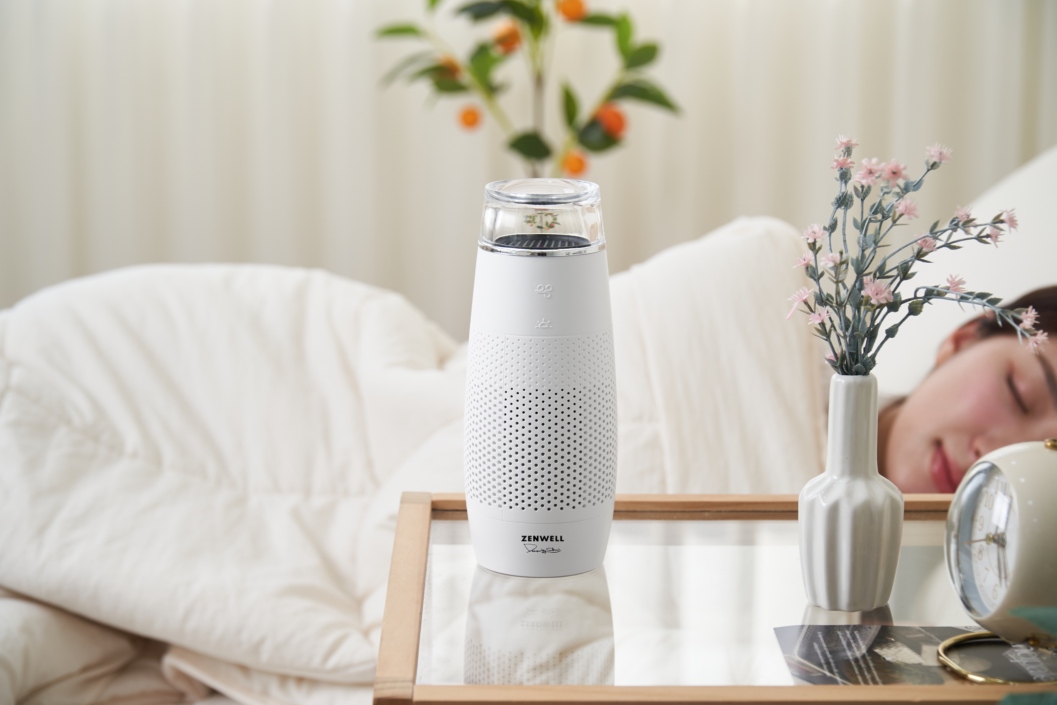 AROMA AIR SMART - The Safest Natural Evaporation Diffuser with Mood Lamp