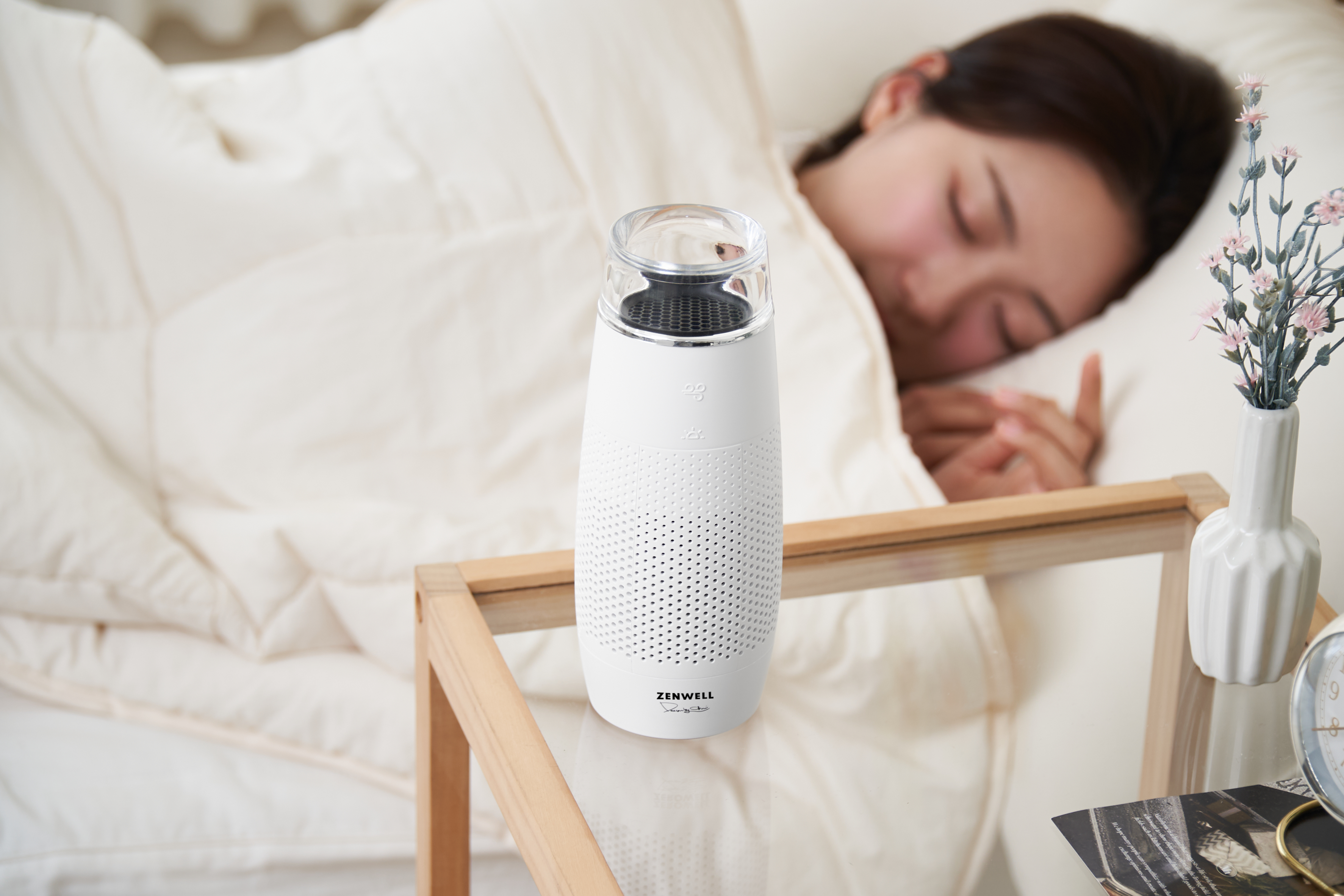 AROMA AIR SMART - The Safest Natural Evaporation Diffuser with Mood Lamp