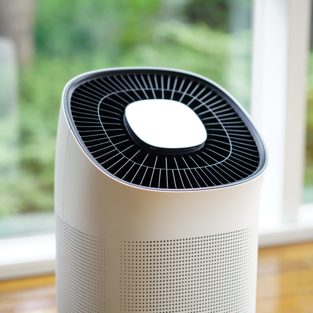 Zenwell Super Air Purifier + Humidifier Smart top half close up