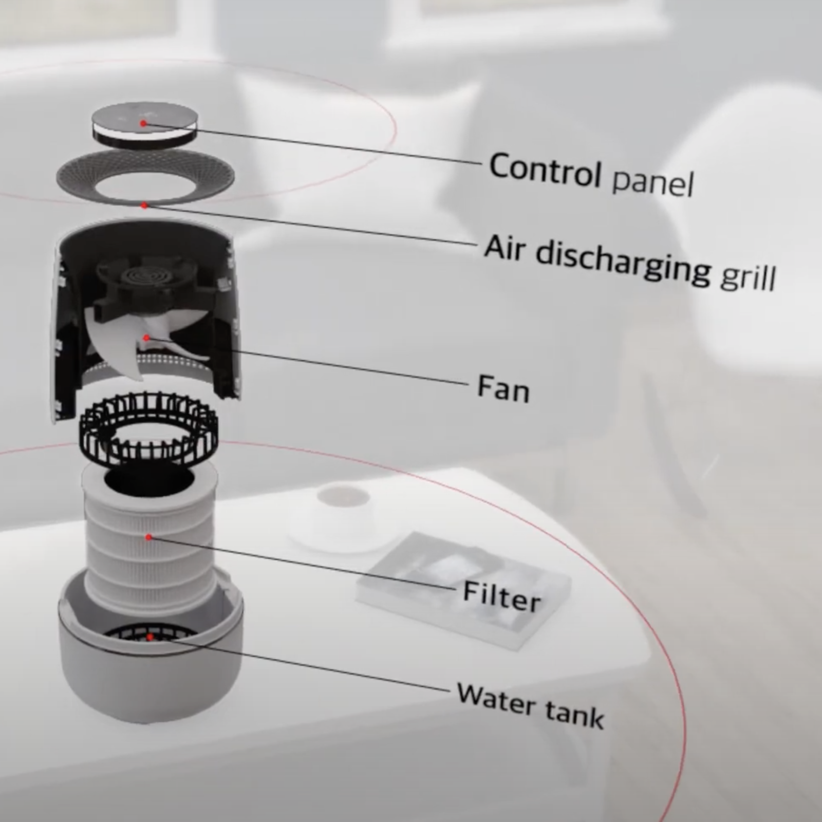 Promotional video for Zenwell Air Purifier + Humidifier