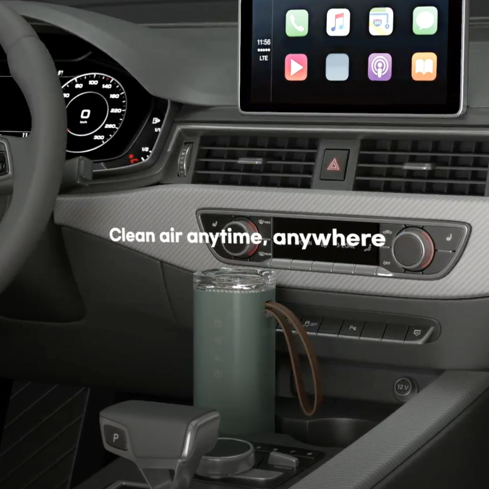 Promotional video for Zenwell Air Doctor Smart portable air purifier