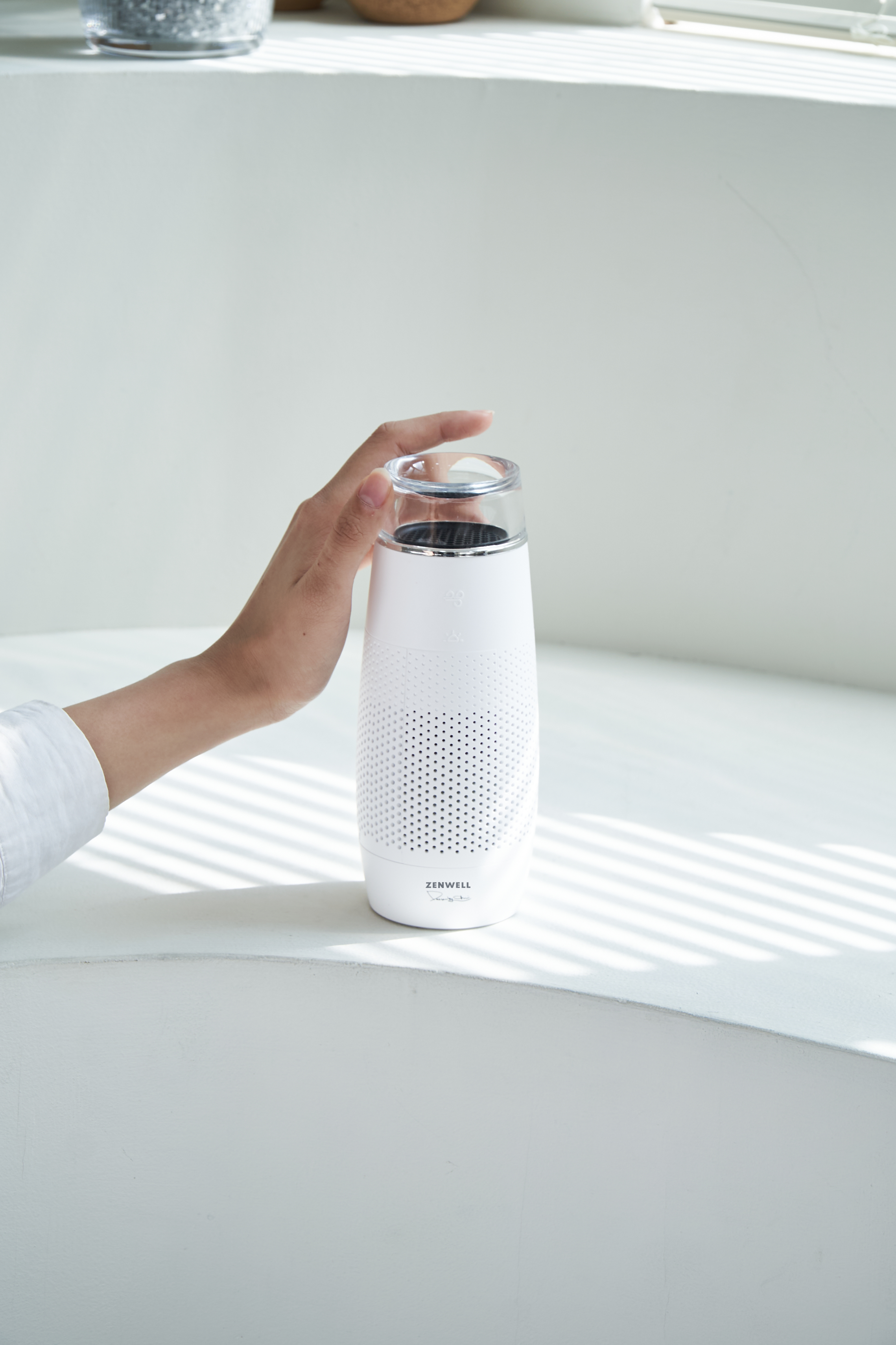 AROMA AIR SMART - The Safest Natural Evaporation Diffuser with Mood Lamp