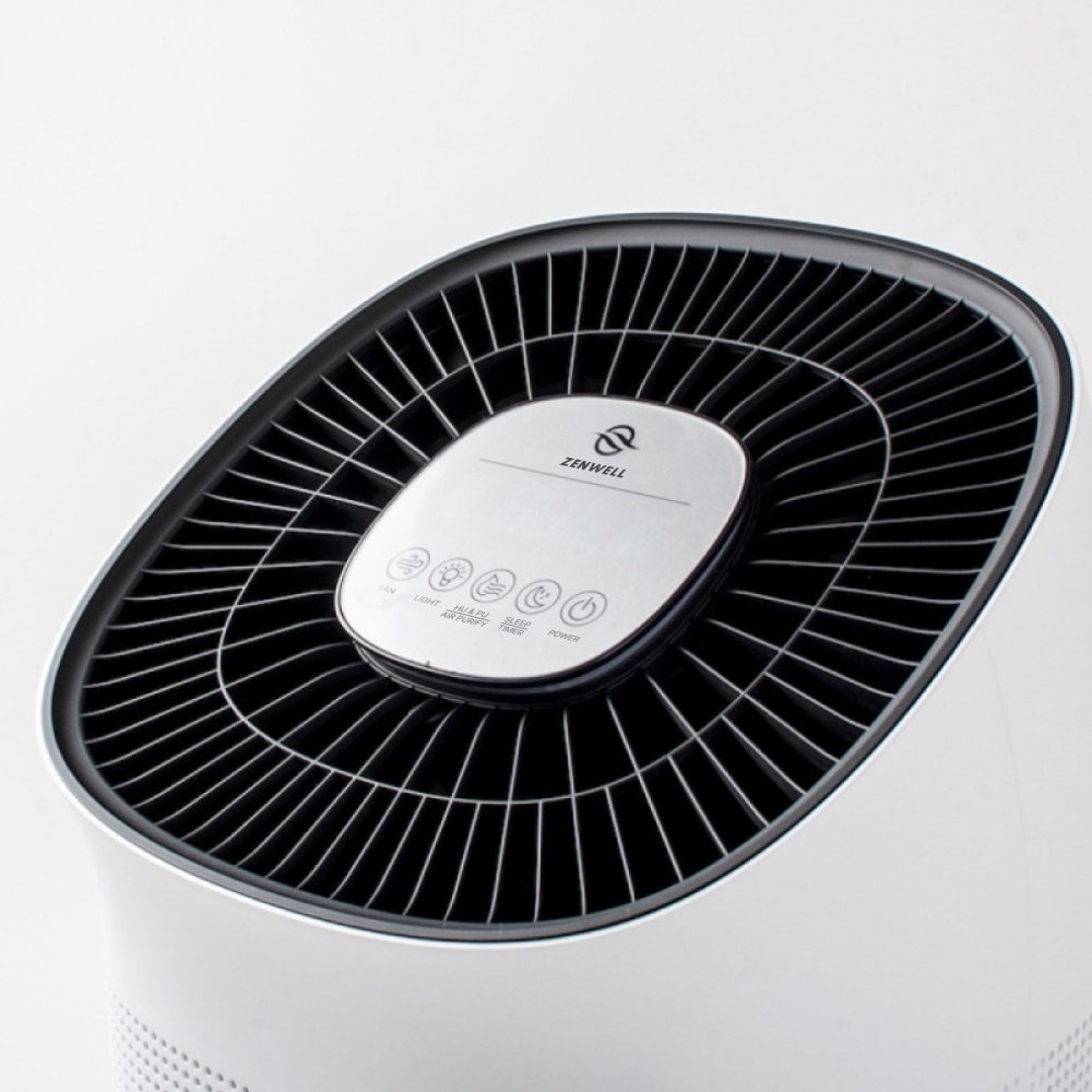 Super Air Purifier + Humidifier touch display close up